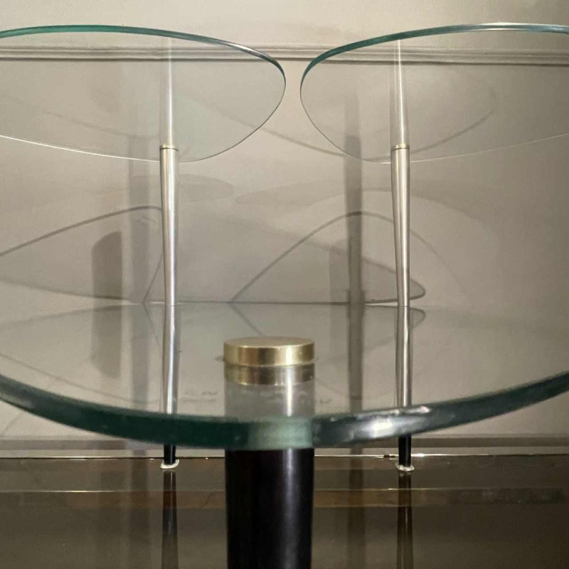 EDOARDO PAOLI, modulaire salontafel / winkeldisplay, 3 bladen, 1950