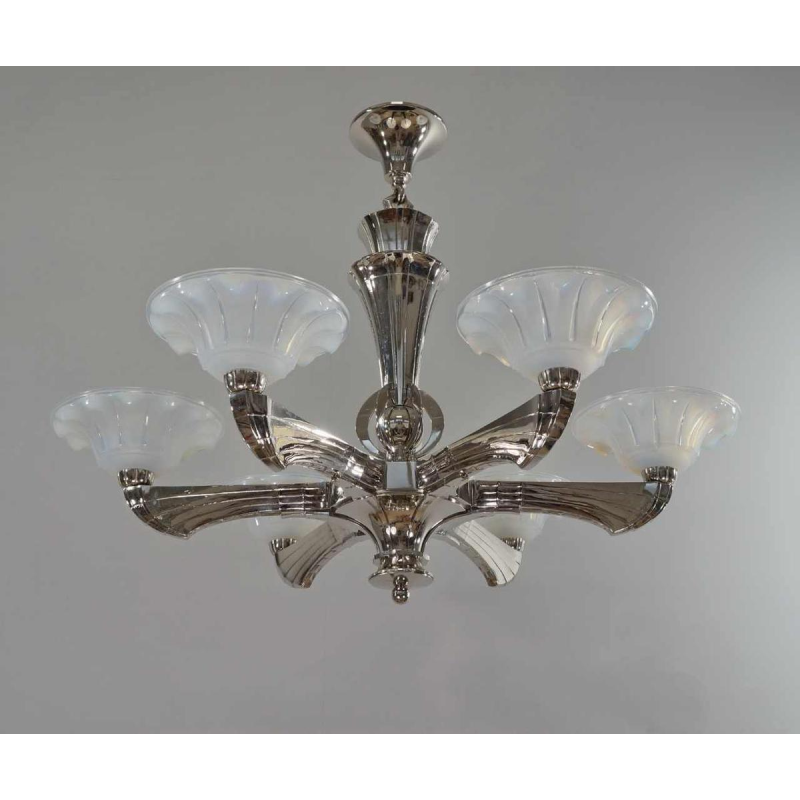 Jean Gauthier (EZAN) : lustre art déco, 1930 France