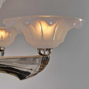Jean Gauthier (EZAN) : lustre art déco, 1930 France