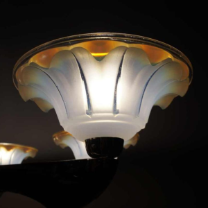 Jean Gauthier (EZAN) : lustre art déco, 1930 France