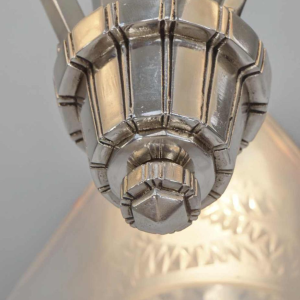 Jean Gauthier (EZAN) : Franse art deco kroonluchter 1930