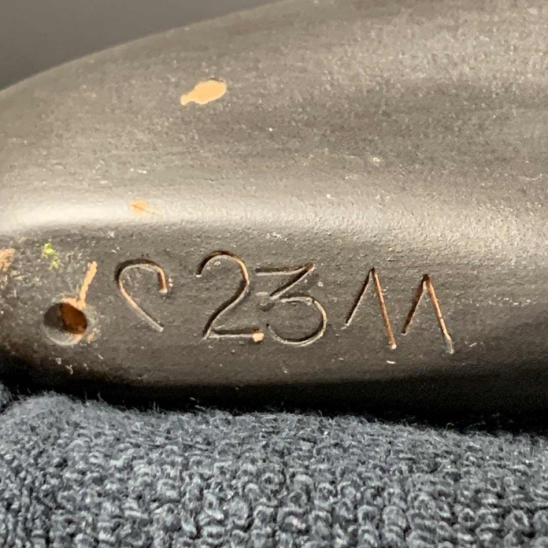 ANZENGRUBER KERAMIK, Sculpture African Watusi Naked Woman Shield, ceramic, 1950