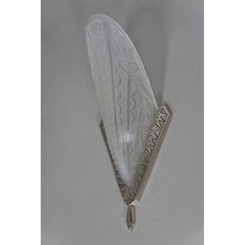 DONNA : paire d'appliques art deco, 1930 France