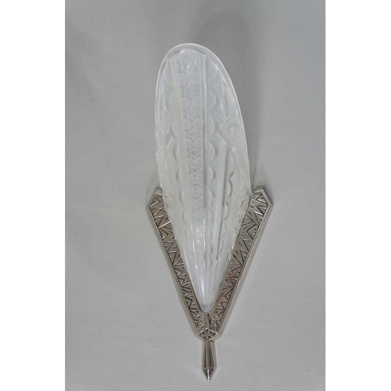 DONNA : a pair of French art deco wall sconces, 1930 France