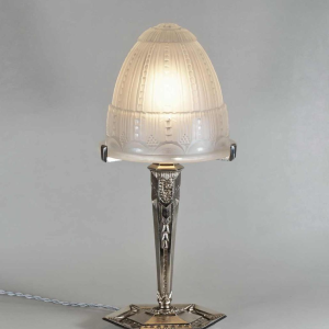 Maynadier & Muller frères : lampe art déco. France 1930