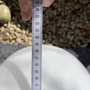 GLASHU¨TTE LIMBURG, lustre suspension cascade, 9 boules verre de´poli, ca 1970