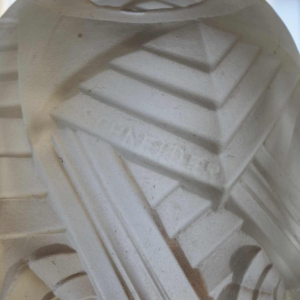 SCHNEIDER : een paar Franse 1930 art deco wandlampen