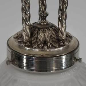 Petitot & Muller: French art deco pendant chandelier ... 1930 France