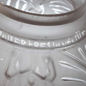 Petitot & Muller : suspension art déco. France 1930