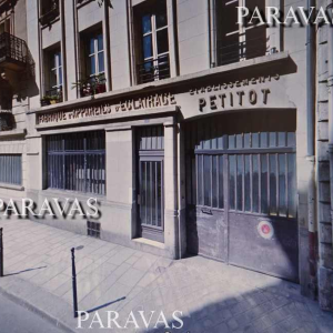 Petitot & Muller : suspension art déco. France 1930