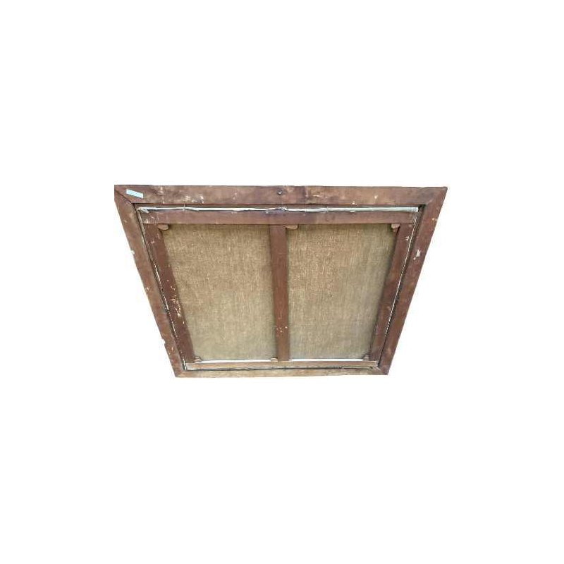 "Bloemstilleven schilderij olieverf op doek gesigneerd, 20e eeuw