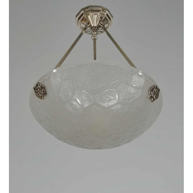 Noverdy : Franse 1930 art deco hanglamp