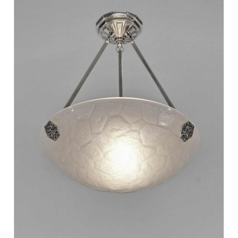 Noverdy : Franse 1930 art deco hanglamp