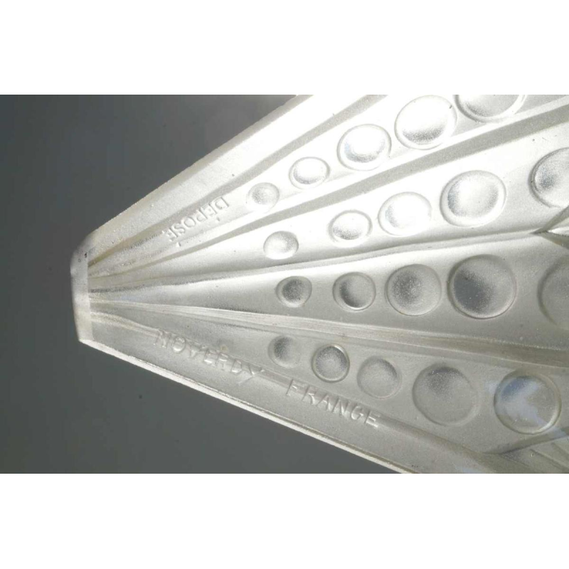 NOVERDY : een paar Franse1930 art deco wandlampen