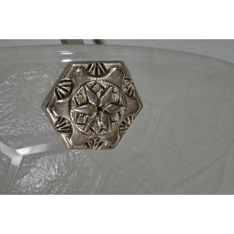 Noverdy : Franse 1930 art deco hanglamp