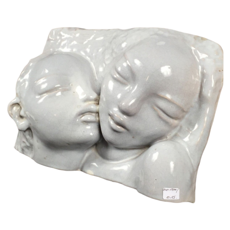 Simone Gijsbrecht Vanderborght (1888 / 1969) ceramic africanist sculpture 1930