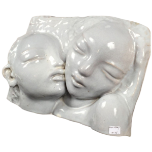 Simone Gijsbrecht Vanderborght (1888 / 1969) ceramic africanist sculpture 1930