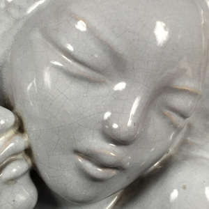 Simone Gijsbrecht Vanderborght (1888 / 1969) ceramic africanist sculpture 1930