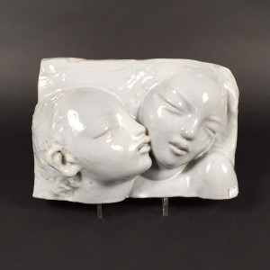 Simone Gijsbrecht Vanderborght (1888 / 1969) ceramic africanist sculpture 1930