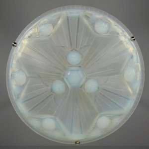 Jean Gauthier EJG : suspension art déco. France 1930