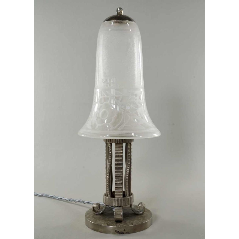 H.Fournet & A.Delatte : French art deco lamp... 1930 France
