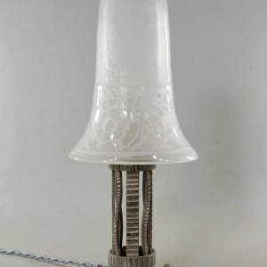 H.Fournet & A.Delatte : lampe art déco. France 1930