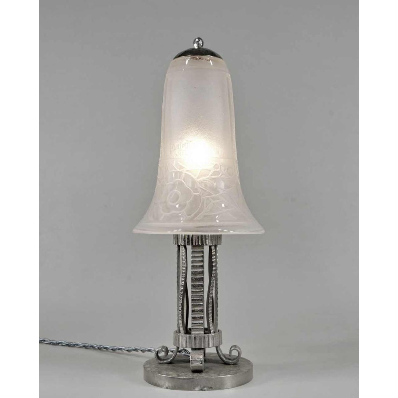 H.Fournet & A.Delatte : Franse 1930 art deco lamp