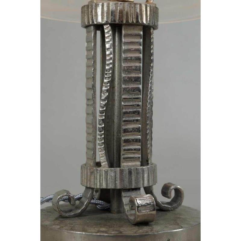 H.Fournet & A.Delatte : lampe art déco. France 1930