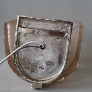 Simonet frères : een paar Franse 1930 art deco wandlampen