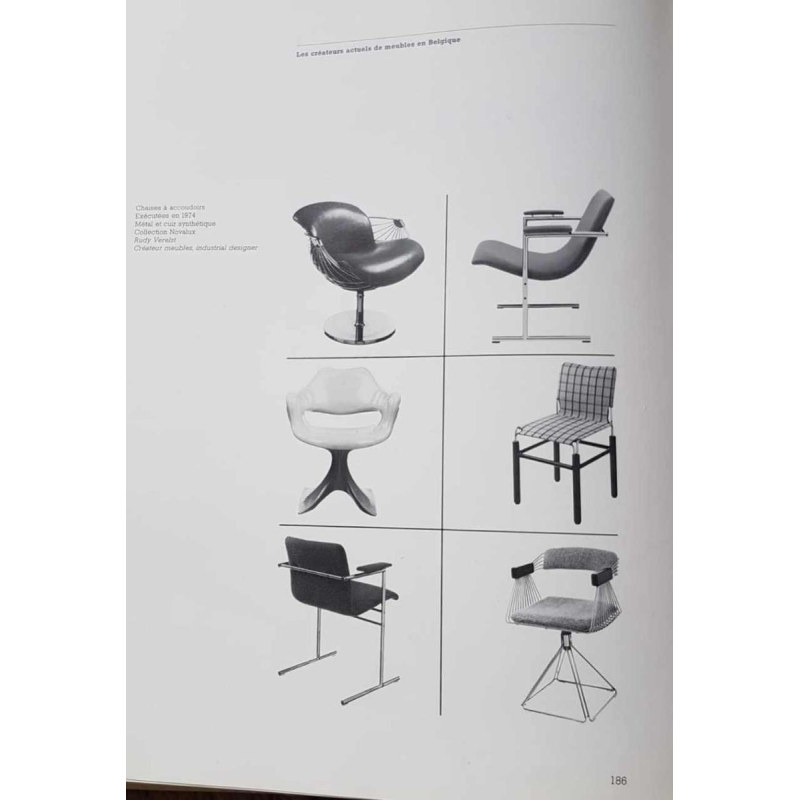 RUDI VERELST " OSLO " pour NOVALUX, Paire de fauteuils en métal chromé, ca 1965