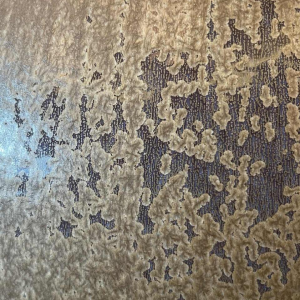 ANTONIO LAMPECCO, grand vase boule brun (50cm) en ce´ramique, subtile couverte cristallise´e, 1983