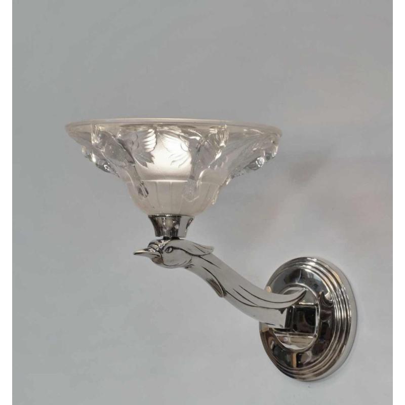 Boris Lacroix : paire d'appliques art déco, France 1935