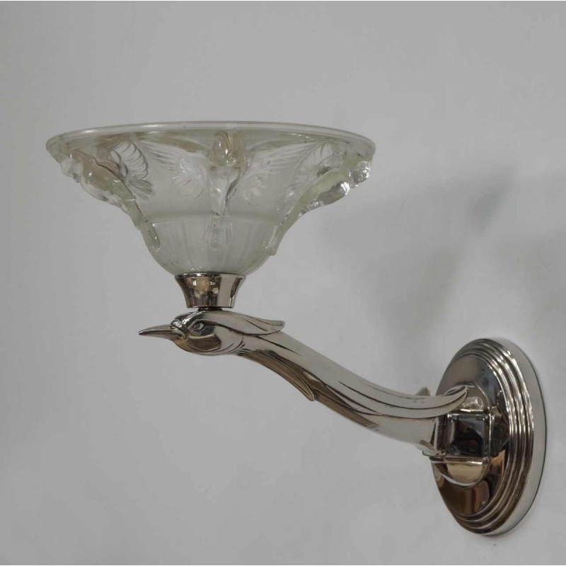 Boris Lacroix : paire d'appliques art déco, France 1935