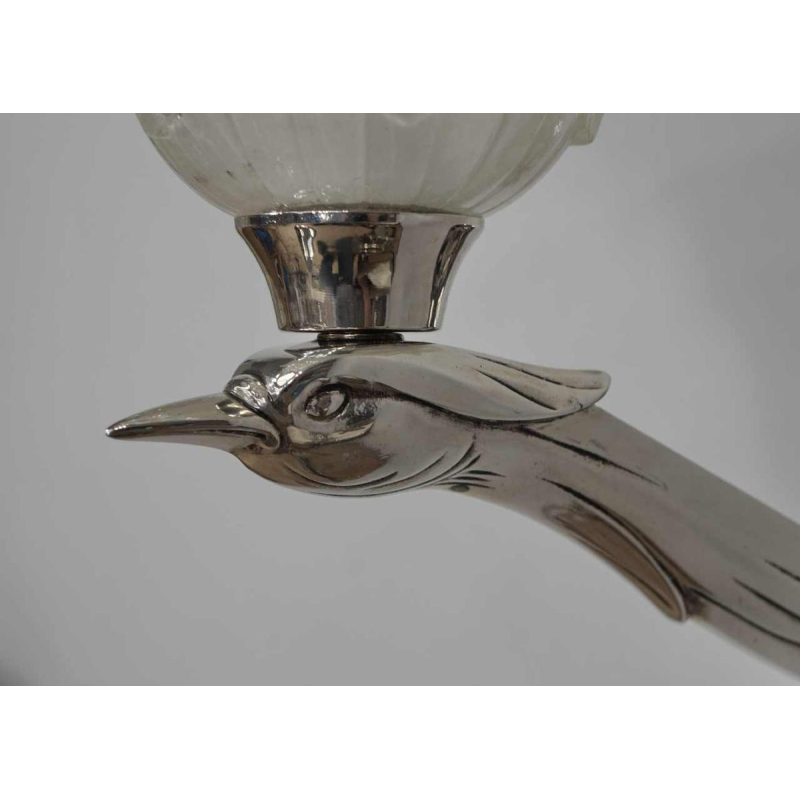 Boris Lacroix : a pair of French 1935 art deco wall sconces ... France