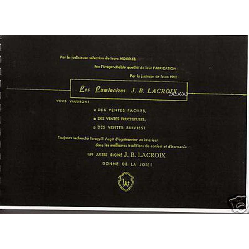 Boris Lacroix : paire d'appliques art déco, France 1935