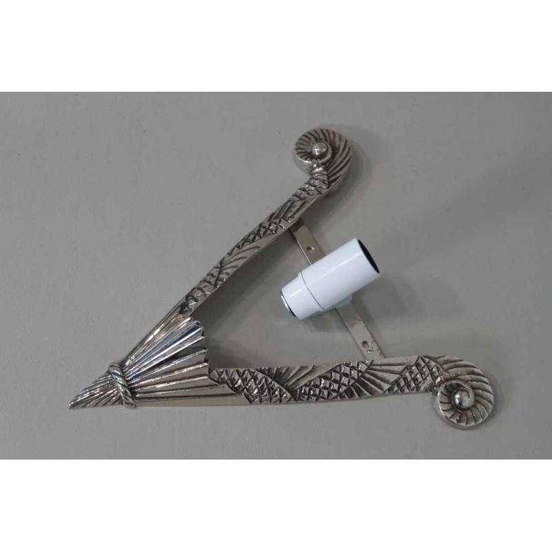 L.Vandamme & Degué : a pair of French art deco wall sconces, 1930 France