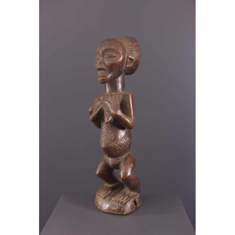 Art tribal africain - statue Luba