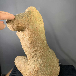 MARIO PERUGGINI, Sculpture Femme nue, Terre Cuite, Pièce Unique, 1960s