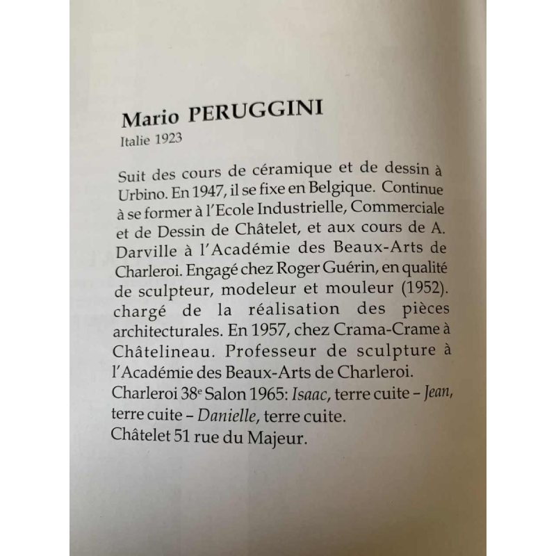 MARIO PERUGGINI, Sculpture Femme nue, Terre Cuite, Pièce Unique, 1960s