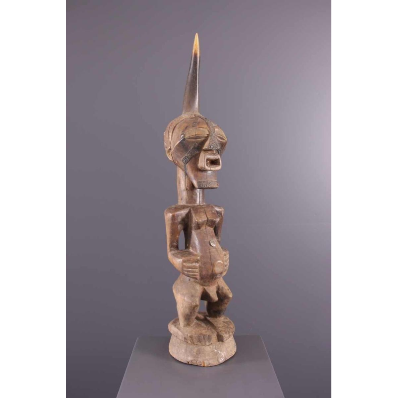 Art Tribal Africain - Statue Songye