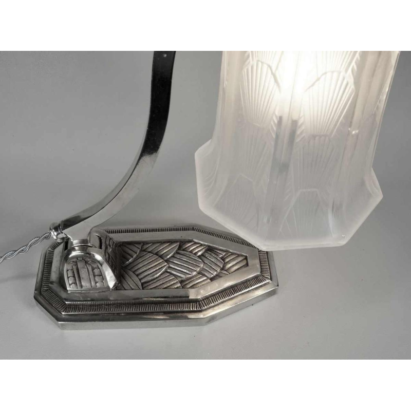 Hettier & Vincent : Franse 1930 art deco lamp