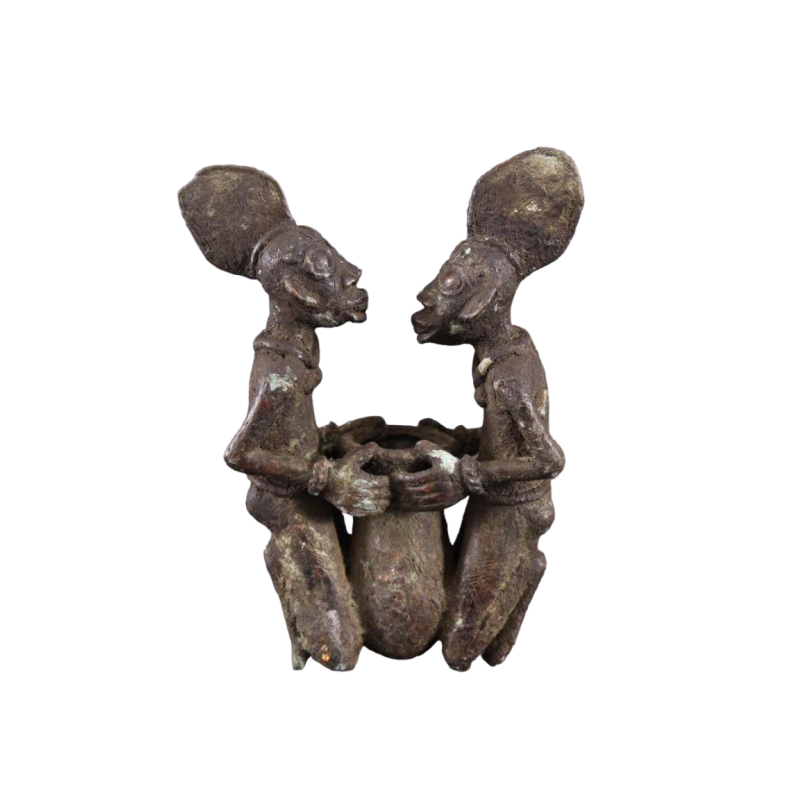 Art Tribal Africain - Couple Vere, Durun, Cameroun