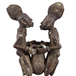 Art Tribal Africain - Couple Vere, Durun, Cameroun