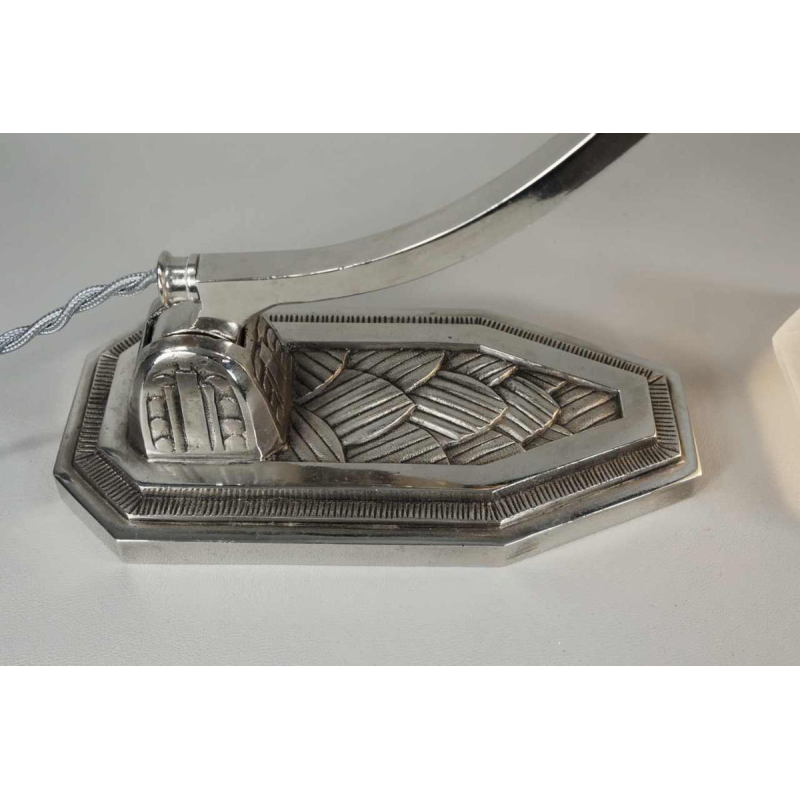 Hettier & Vincent : Franse 1930 art deco lamp