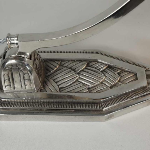 Hettier et Vincent : lampe art déco. France 1930