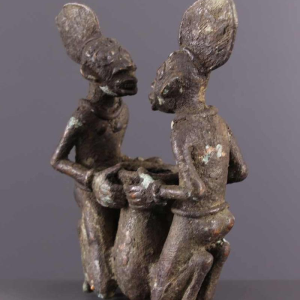 Afrikaanse stammenkunst - echtpaar Vere, Durun, Kameroen