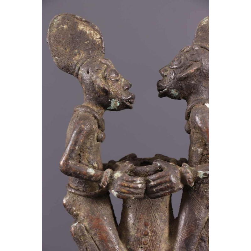 Art Tribal Africain - Couple Vere, Durun, Cameroun