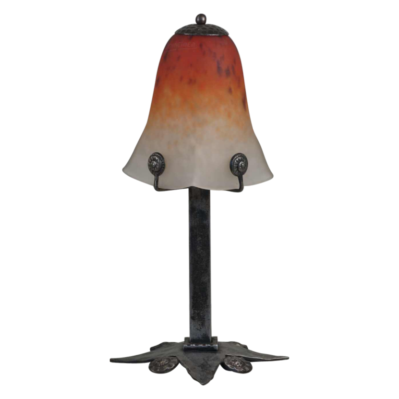 Schneider & Vasseur : lampe art déco. France 1930