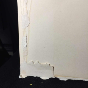 Anne Body " Le Grand Combat " cop et poule, technique mixte sur papier, 1965