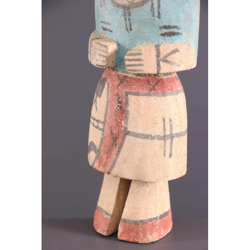 Tribal Art  Hopi Kachina doll  polychrome wood sculpture, Arizona 20th century